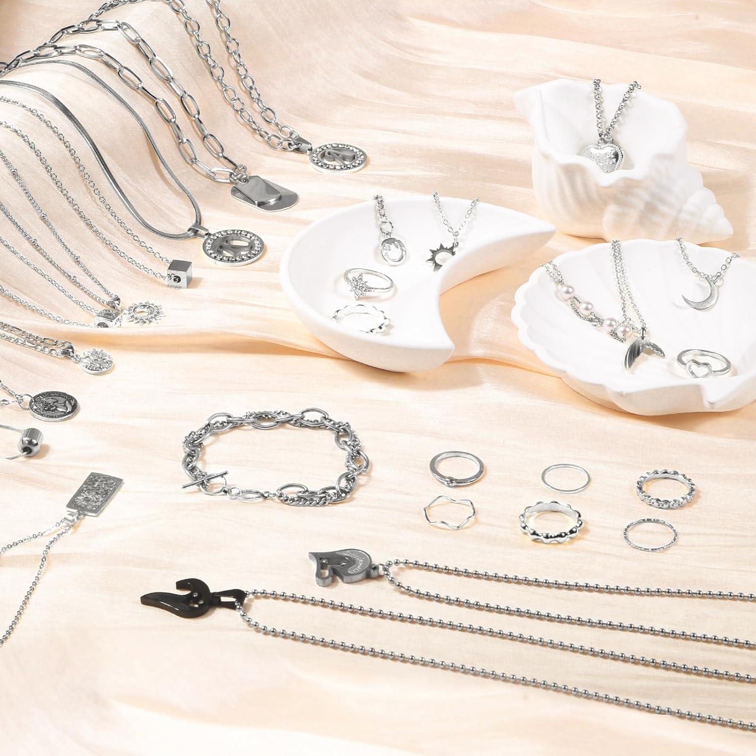 Cadenas de Joyería Wisreach 15 Rollos Acero Inoxidable 35.9m