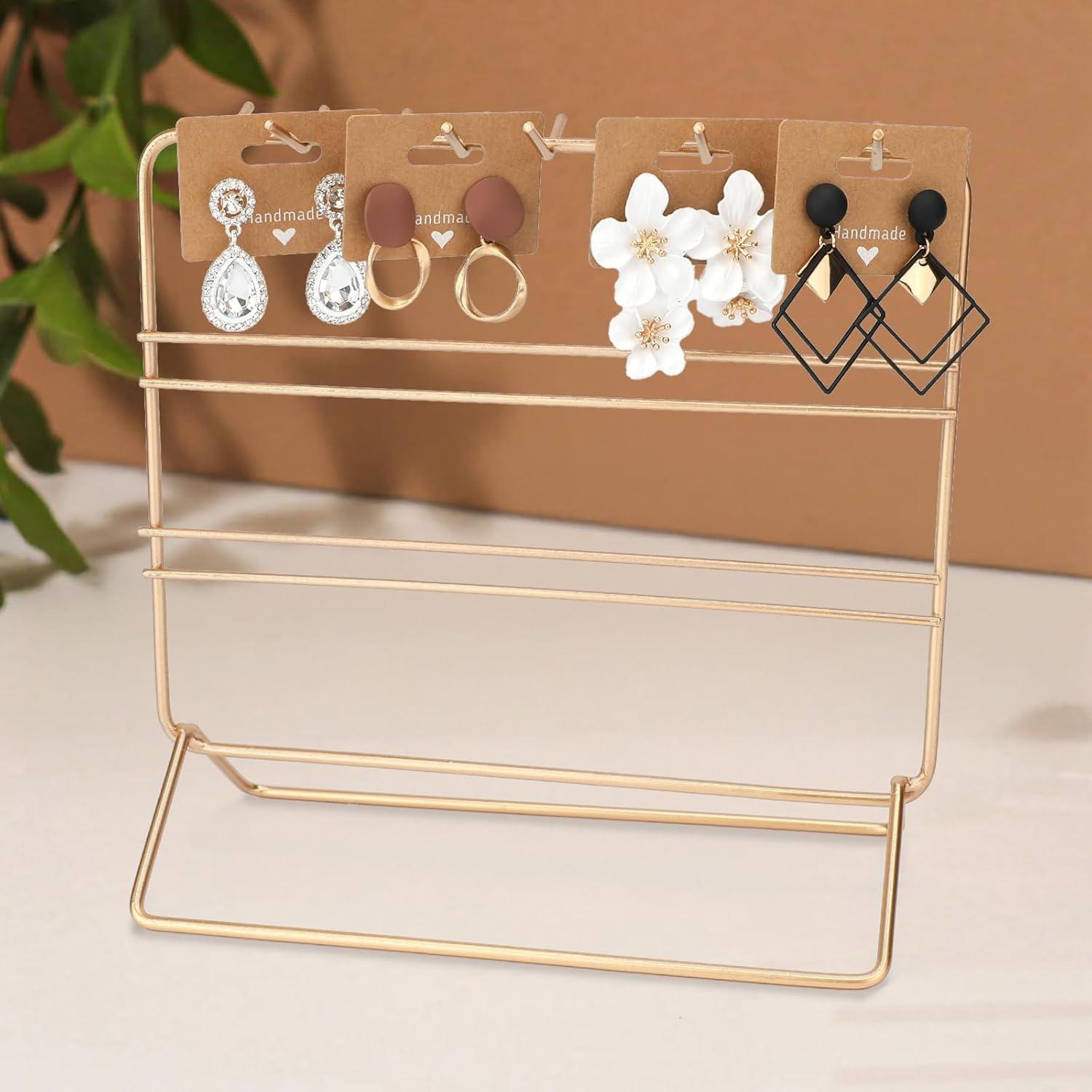 100 Tarjetas de Exhibición para Pendientes Joycraft 5x3.5cm