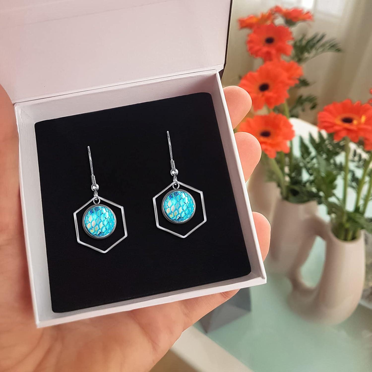 Set de Joyería DIY Hicarer 200 Piezas Acero Inoxidable 12 mm