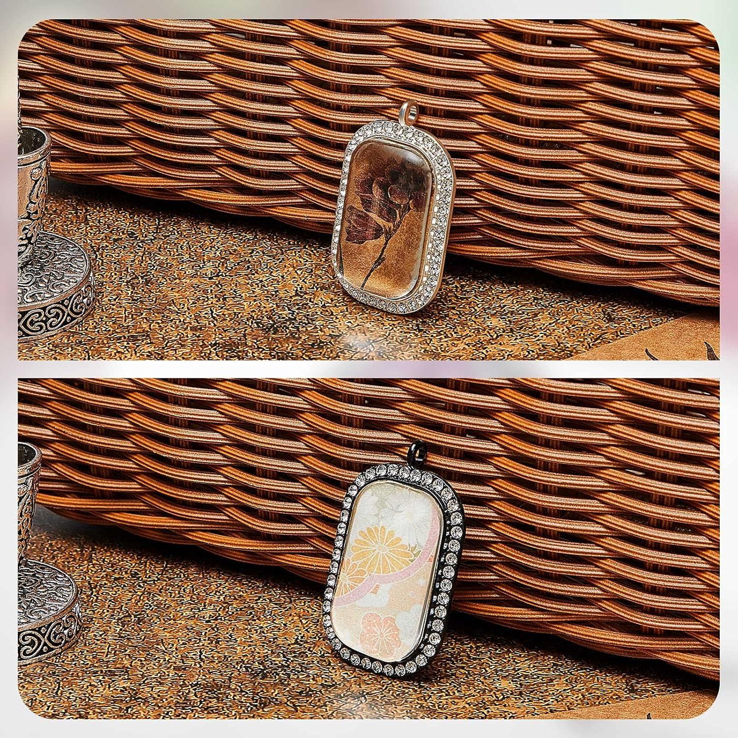 Conjunto de 16 Bandejas de Colgante Hicarer con Rhinestone