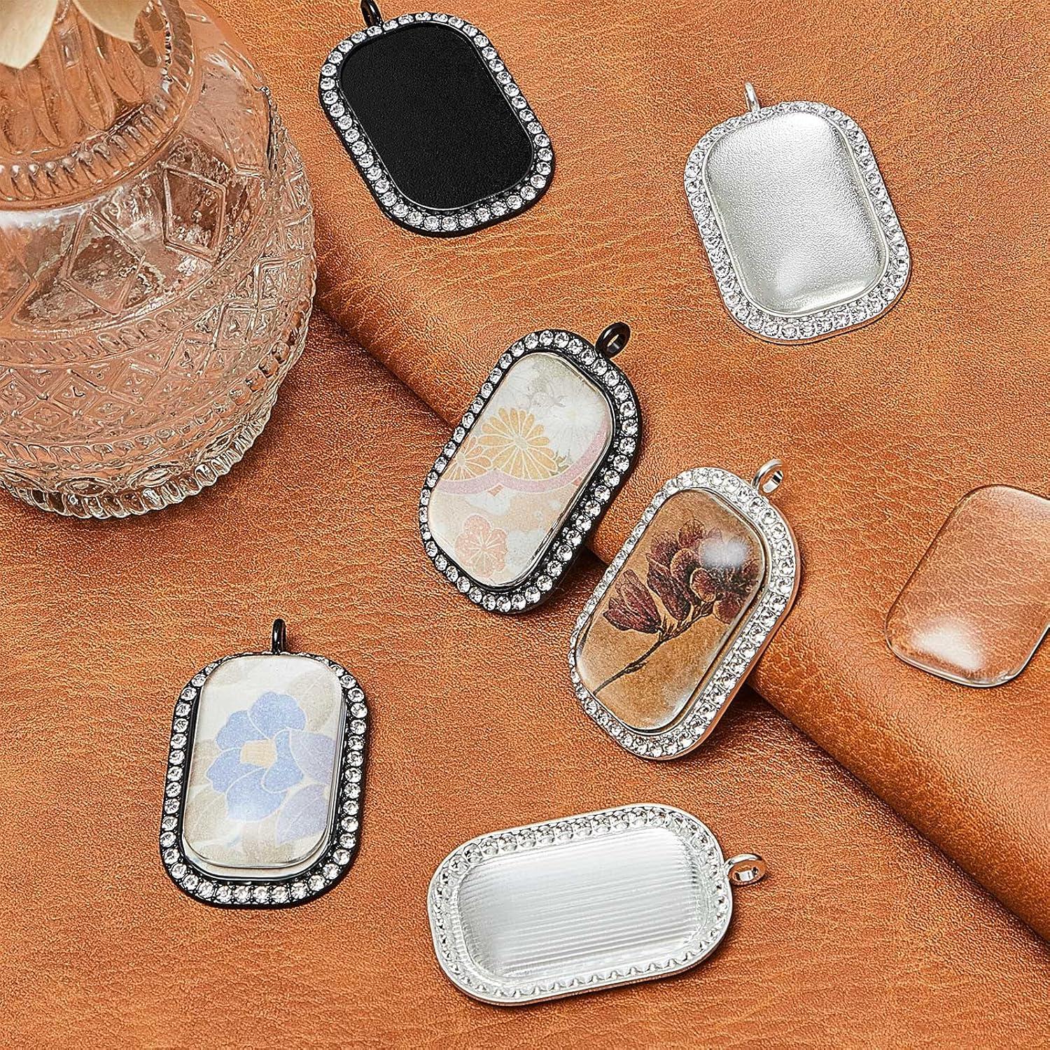 Conjunto de 16 Bandejas de Colgante Hicarer con Rhinestone