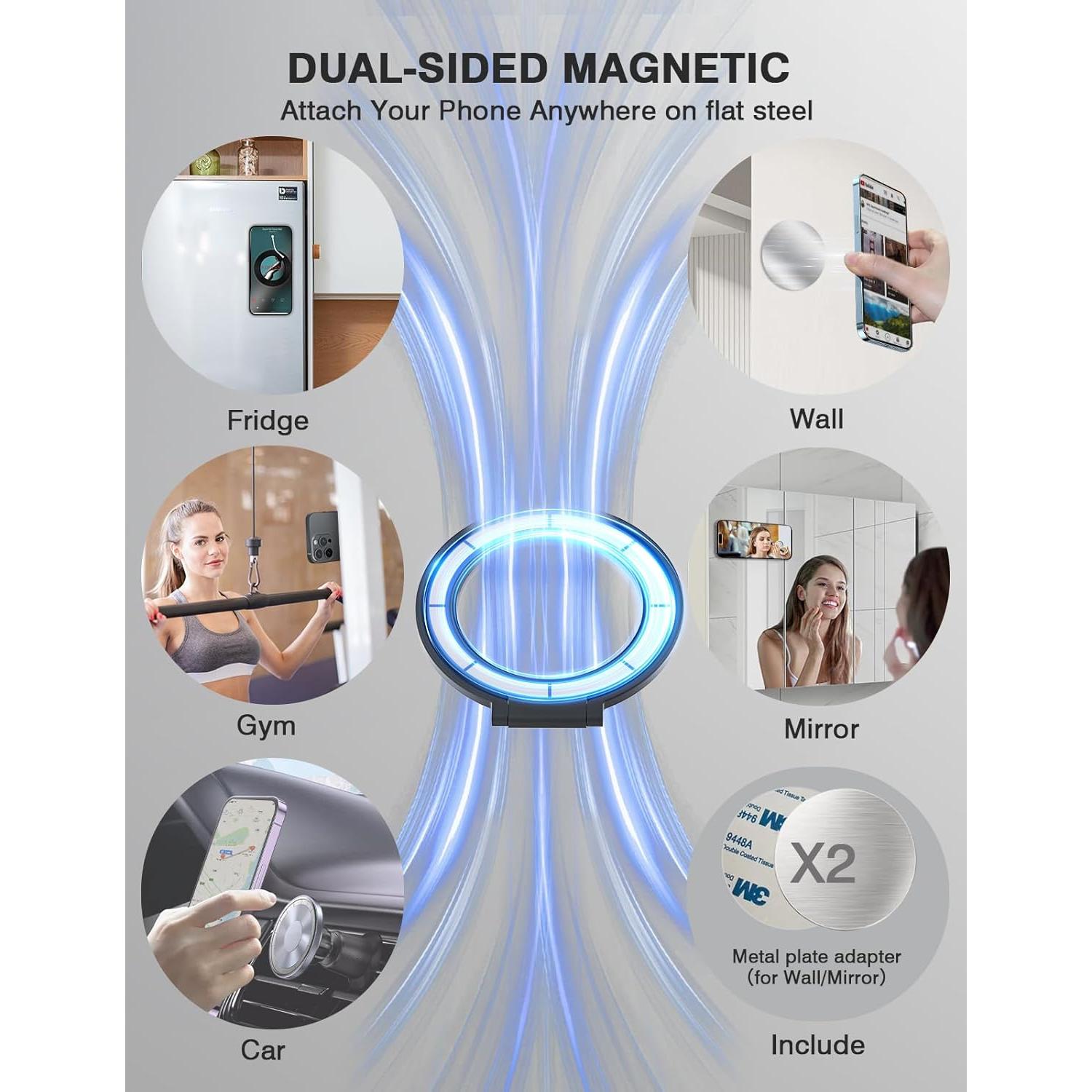 Soporte Magnético Doble Cara Gornergrat para Teléfono