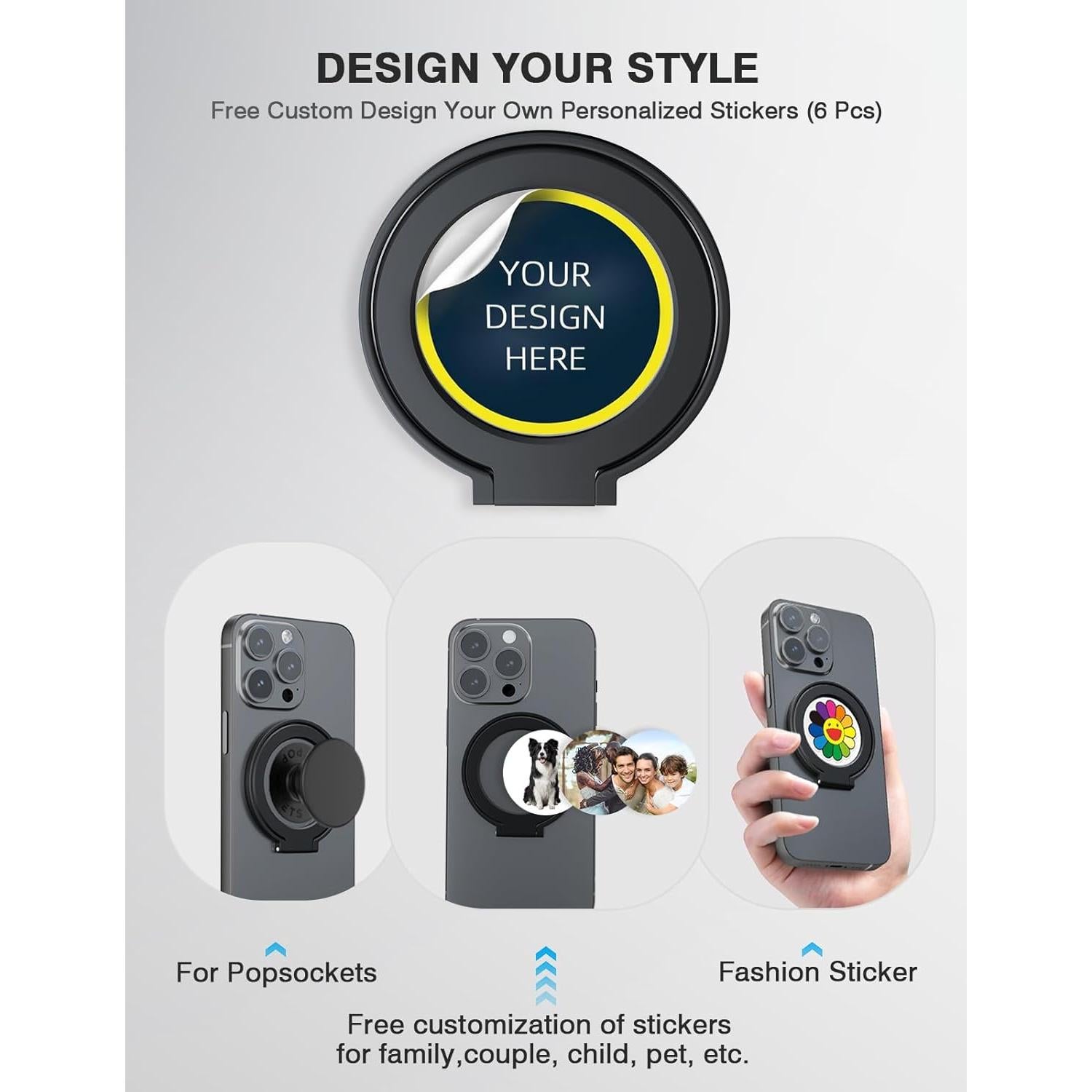 Soporte Magnético Doble Cara Gornergrat para Teléfono