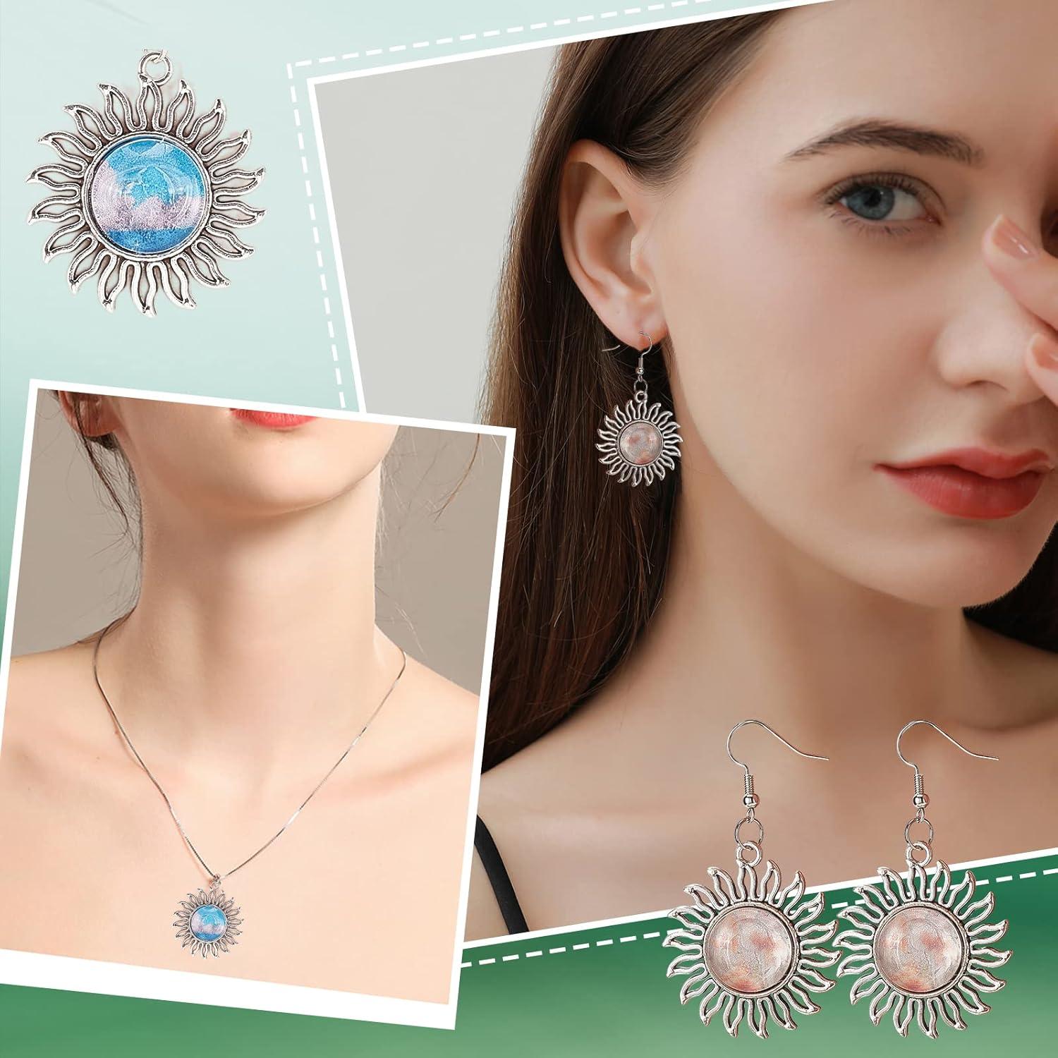 Bandejas de Colgante Girasol 40 Pcs Aleación Arricraft