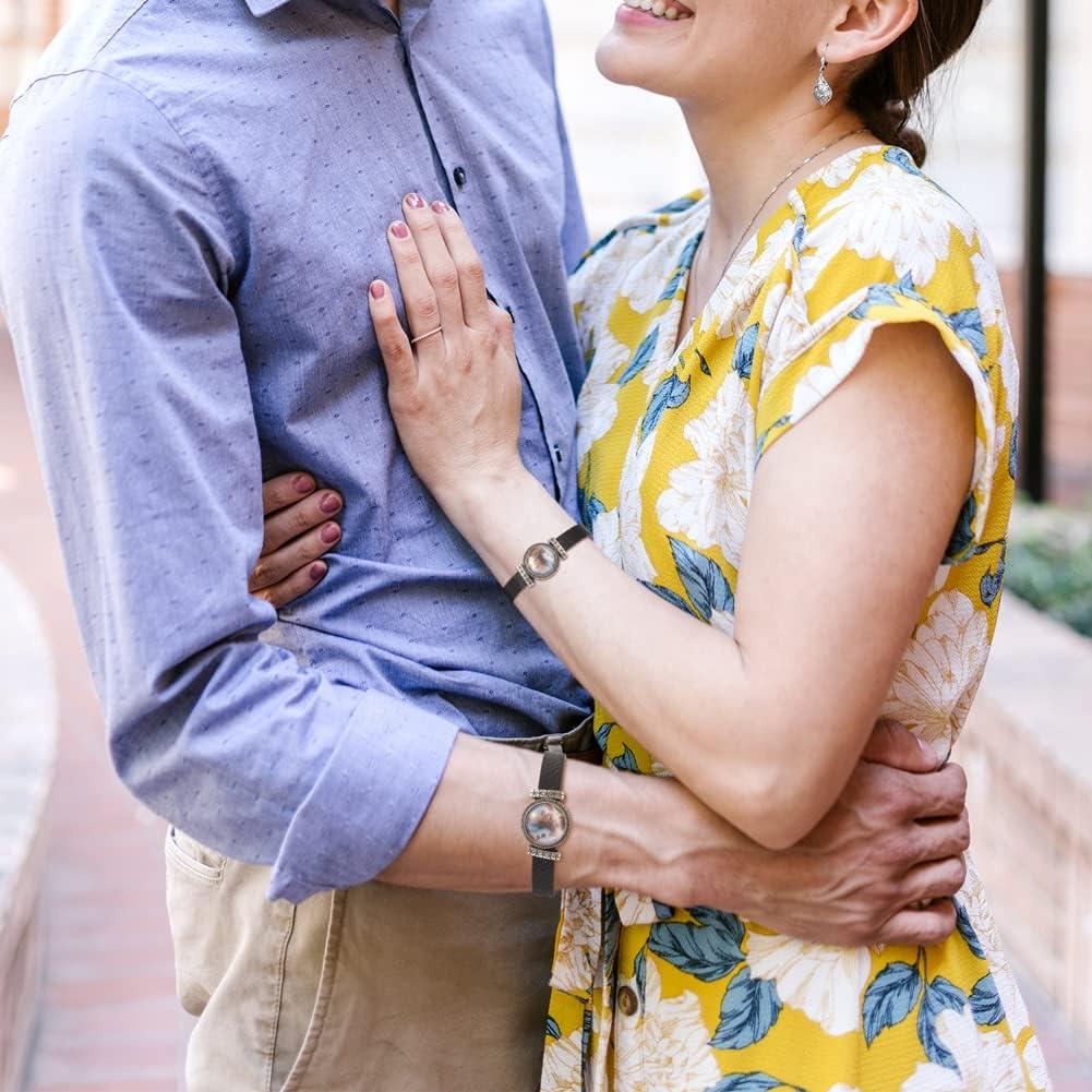 FASHEWELRY Kit de Pulsera de Cuero PU 14 Piezas Ajustable