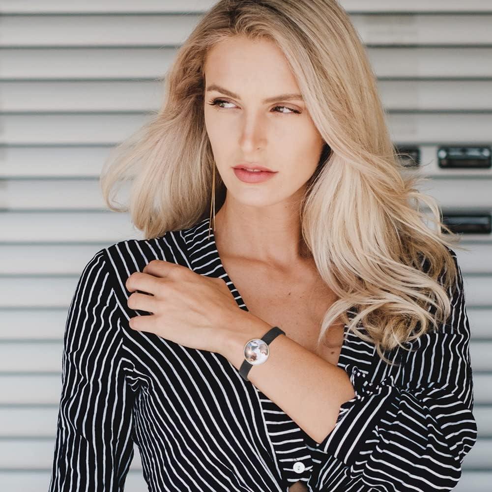 FASHEWELRY Kit de Pulsera de Cuero PU 14 Piezas Ajustable