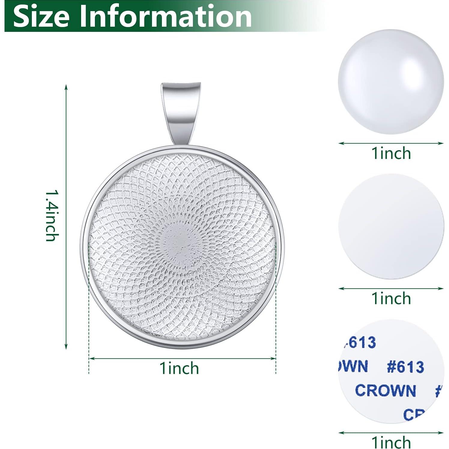 Set de 120 Piezas de Joyería DIY Hicarer - Bandejas y Cabochones