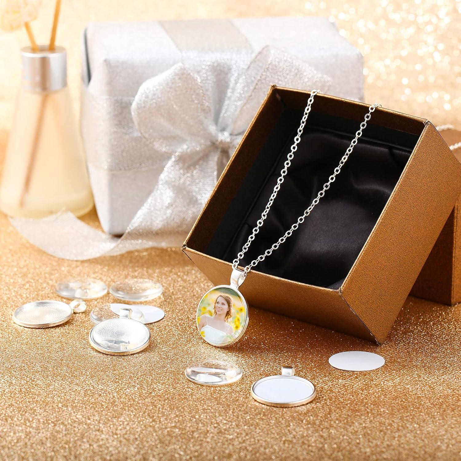 Set de 120 Piezas de Joyería DIY Hicarer - Bandejas y Cabochones