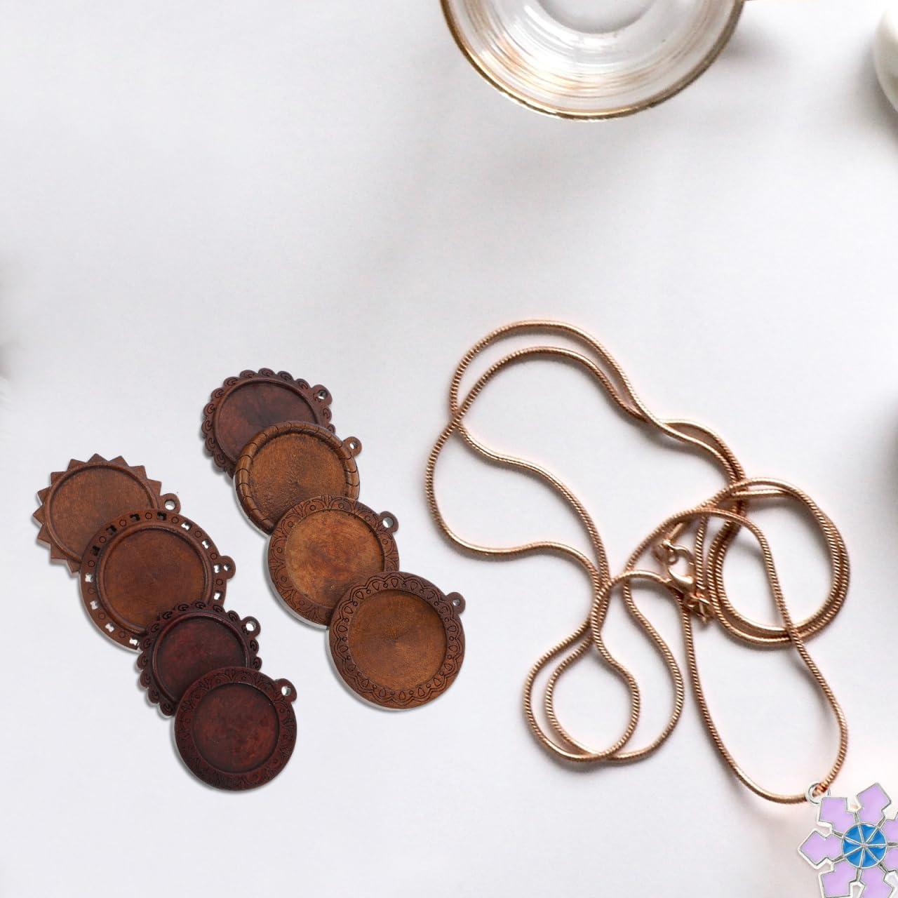 Set de 32 Accesorios para Joyería Healifty - Bandejas de Madera y Vidrio