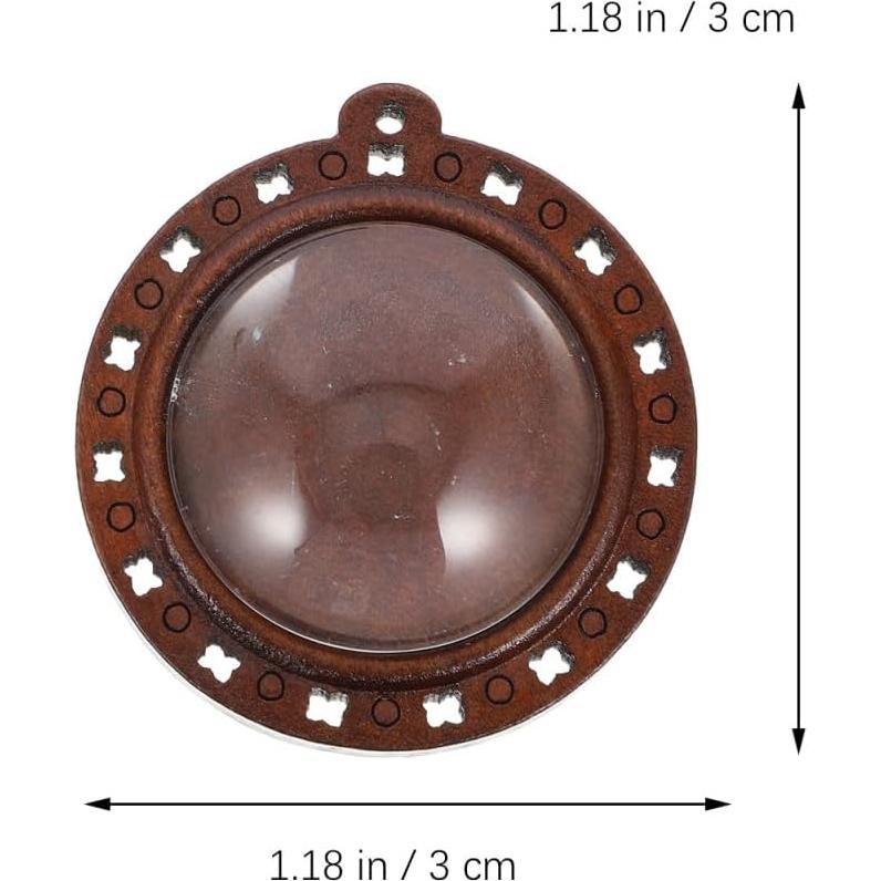 Set de 32 Accesorios para Joyería Healifty - Bandejas de Madera y Vidrio