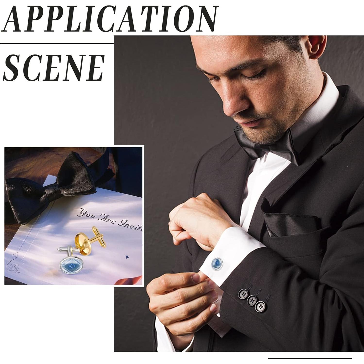 Kit de Bandejas Bezel PH PandaHall 24 Piezas 16mm Bronce