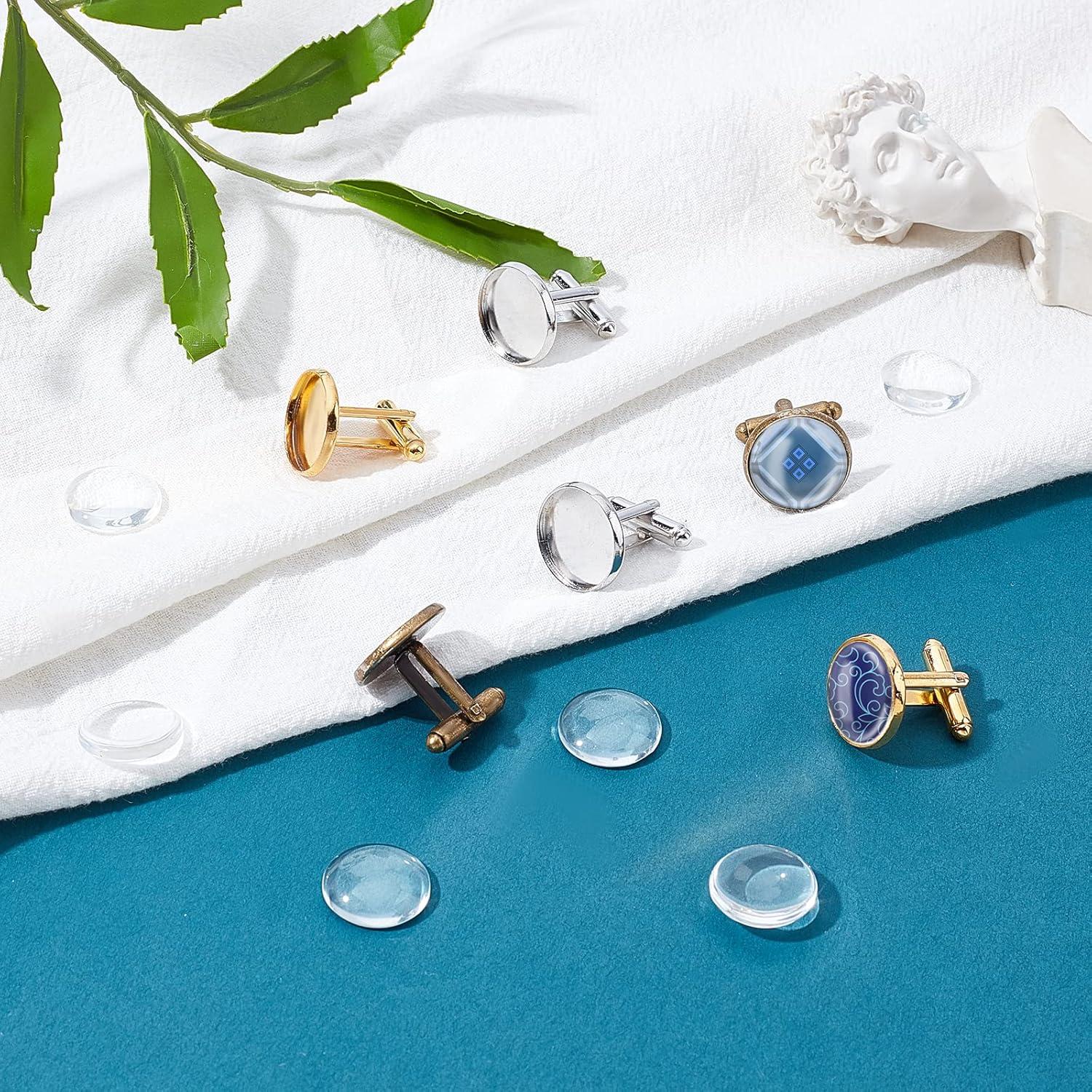 Kit de Bandejas Bezel PH PandaHall 24 Piezas 16mm Bronce