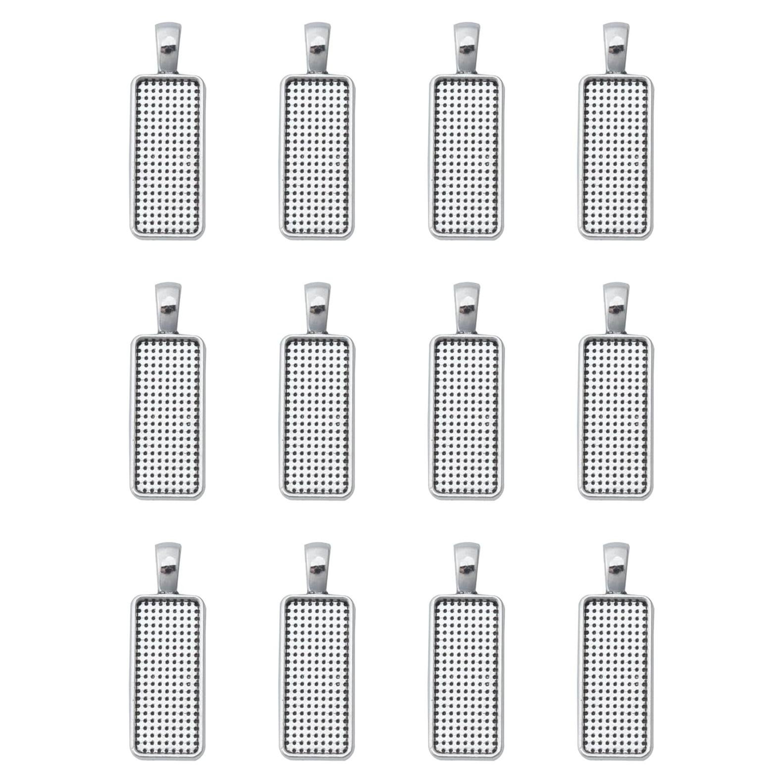 Bandejas de Colgante SOWAKA 12 Pcs con Cúpulas de Vidrio