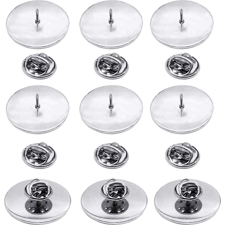 20 Juegos de Broches de Acero Inoxidable ccHuDE 18mm