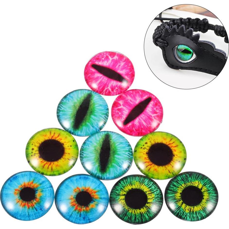 Cúpulas de Vidrio Transparentes HAUTOCO 60 Piezas 25mm