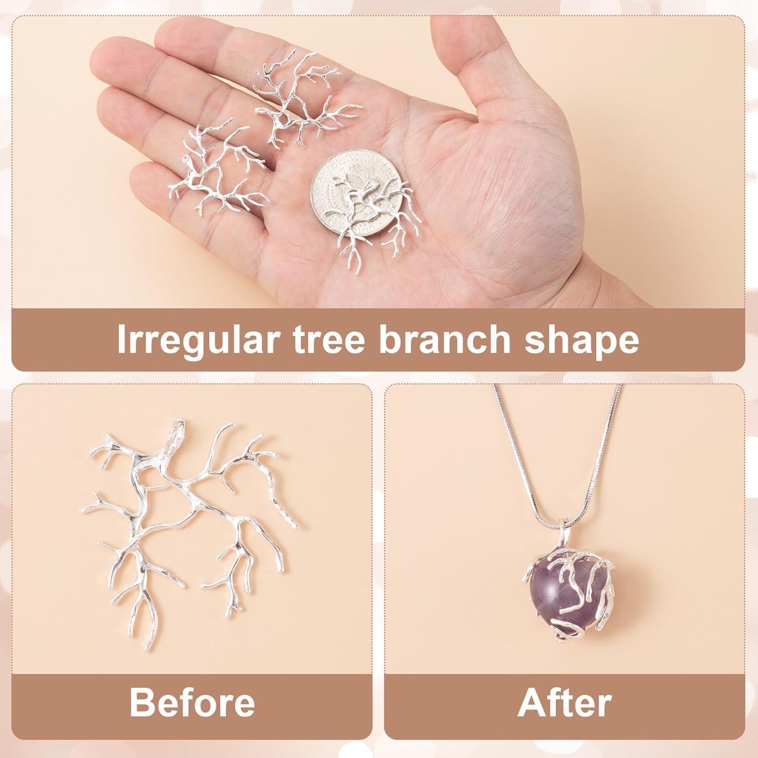 Plantillas de Joyería HINZIC 4 Pcs en Latón Plata/Oro