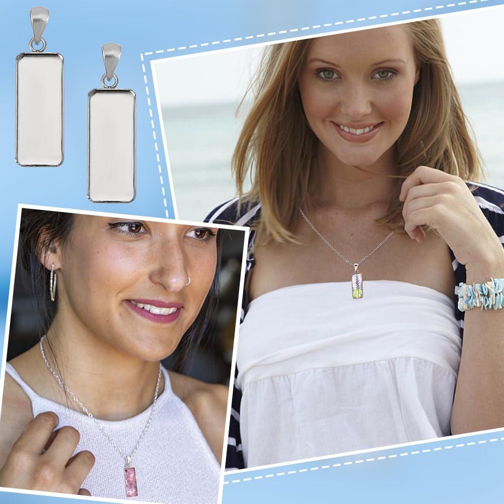 Bandeja Rectangular de Acero Inoxidable UNICRAFTALE 40pcs