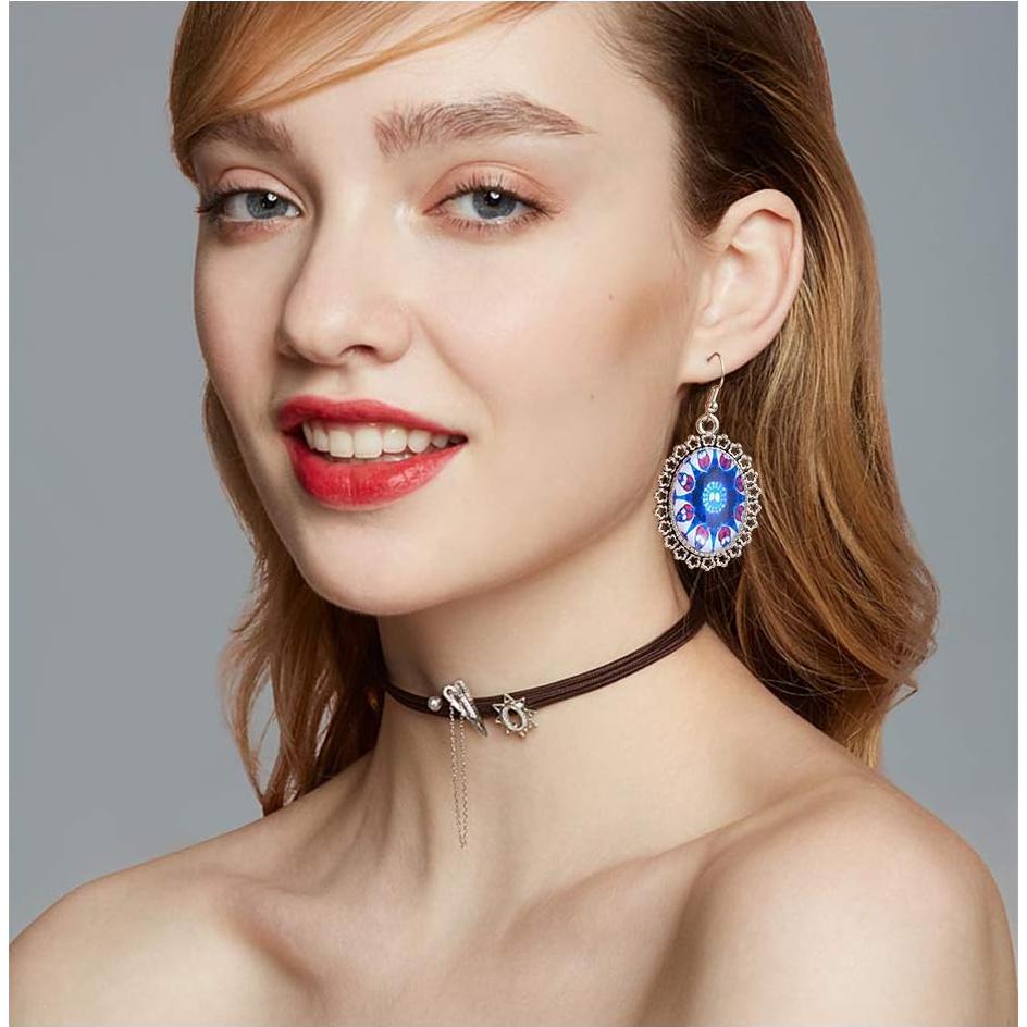 Conjuntos de Pendientes Bezel PH PandaHall 36 Piezas DIY