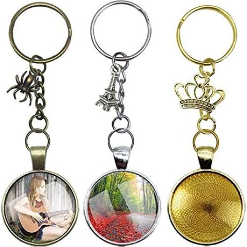 Kit de Joyería Allazone 73PCS - Bandejas y Cabochones 25mm