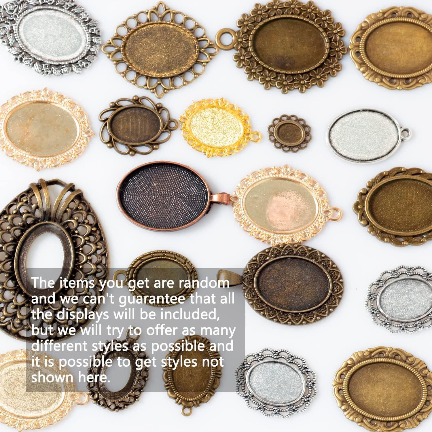 Encantos de Metal Stino 100g Plata y Oro para Joyería