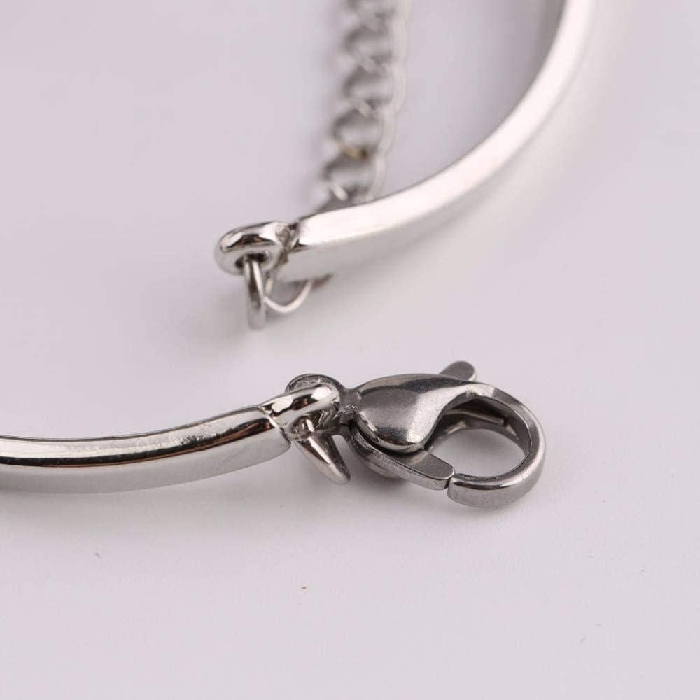 Base de Acero Inoxidable SHUNAE 5pcs 10x25mm para Joyería