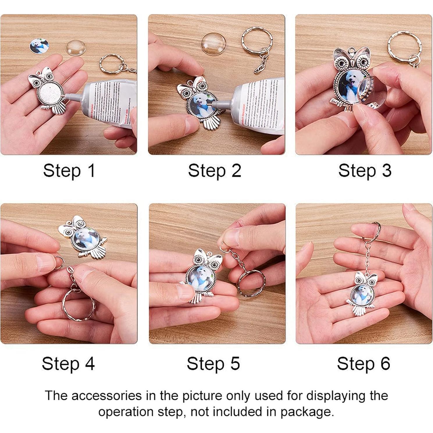 Kit de Bandejas de Colgante Bezel PH PandaHall - 24 Piezas