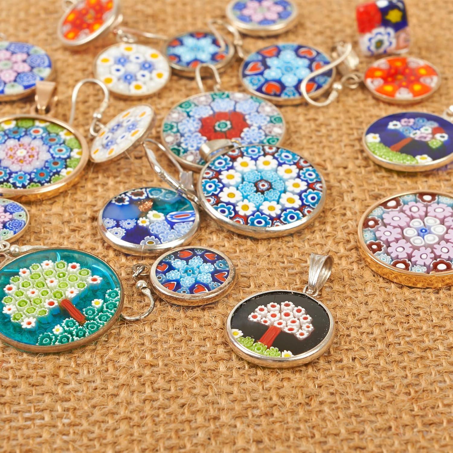 Bandejas de Colgante Redondas uxcell - 30 Piezas 30mm Acero Inoxidable