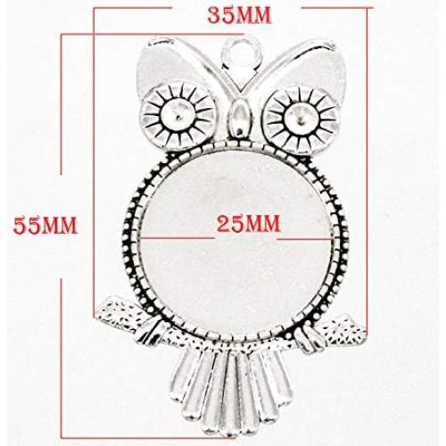 Kit de Bandejas para Colgantes Chris.W 48 Piezas con Cúpulas de Vidrio