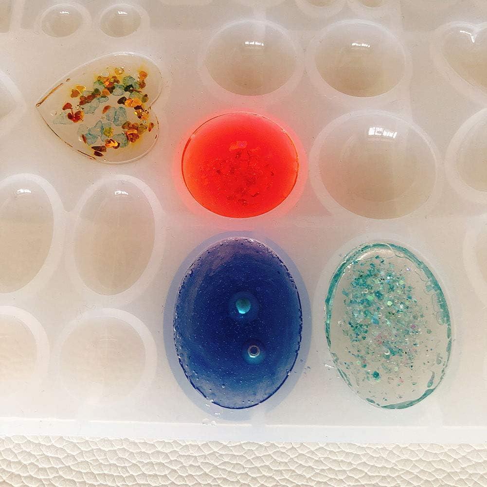 Molde de Silicona ScivoKaval para Joyería 29 Diseños 58 Cavidades