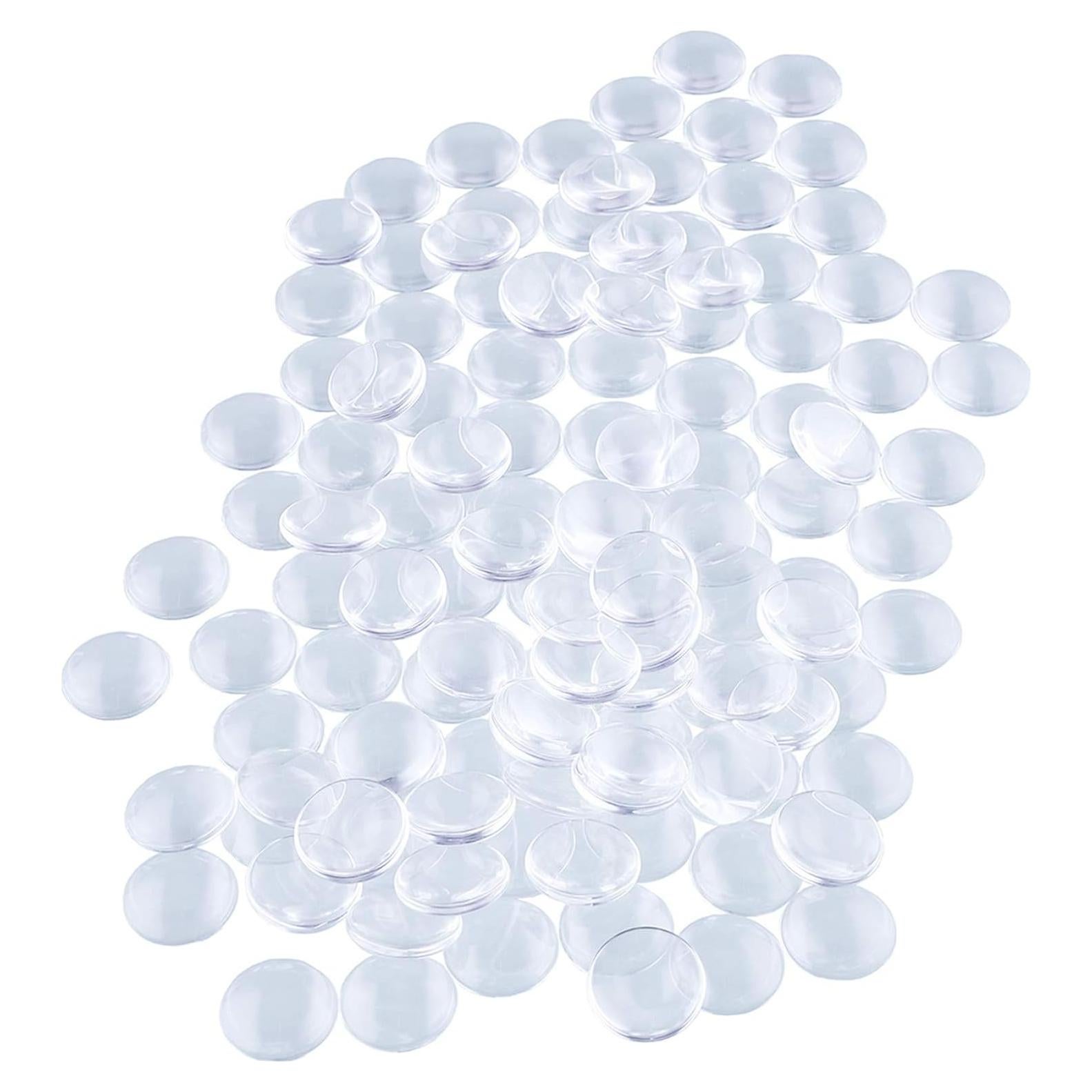 Cúpulas de Vidrio Transparentes HAUTOCO 120 Piezas 25mm