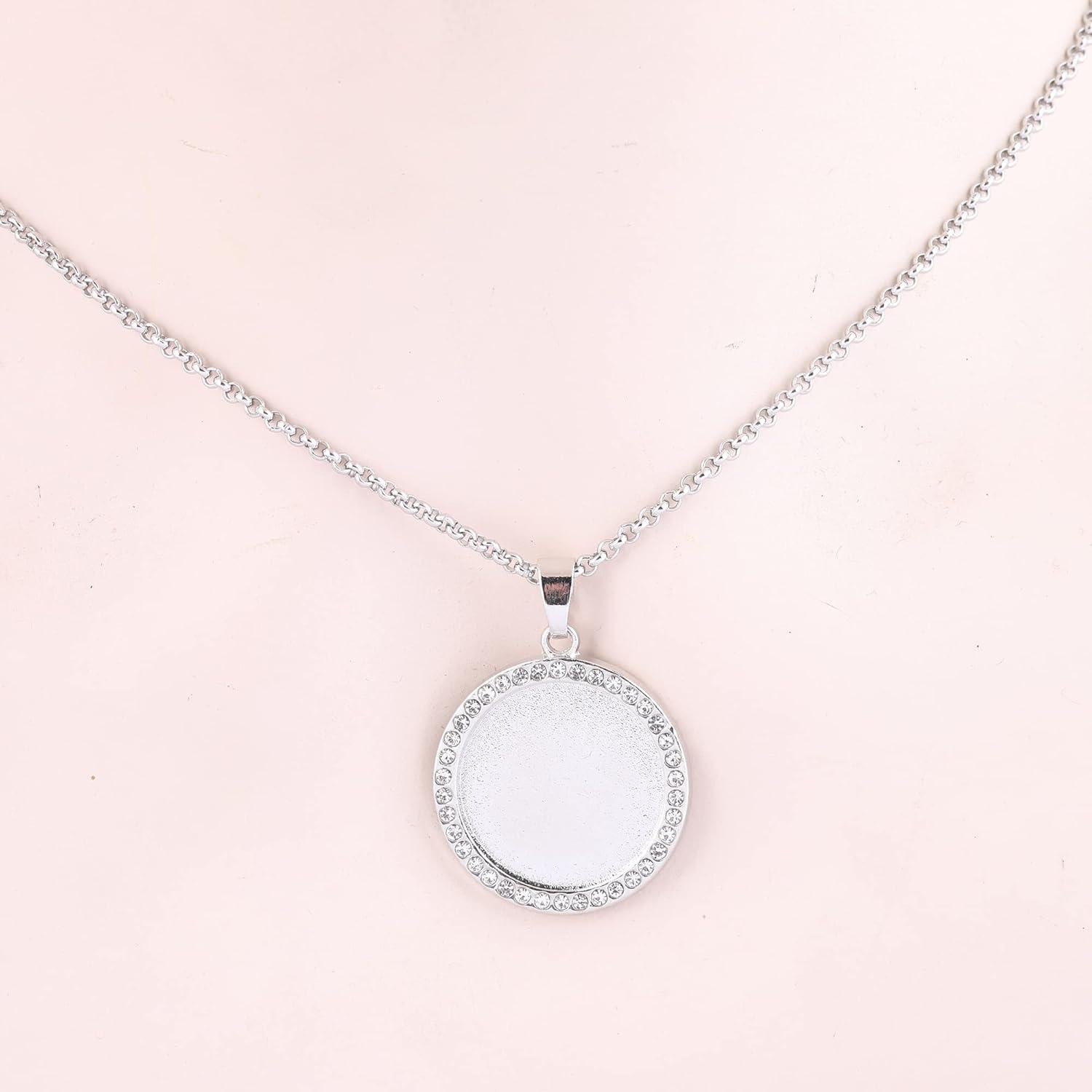 Bandejas de Cabochón Reidgaller 10 Piezas 20mm para DIY