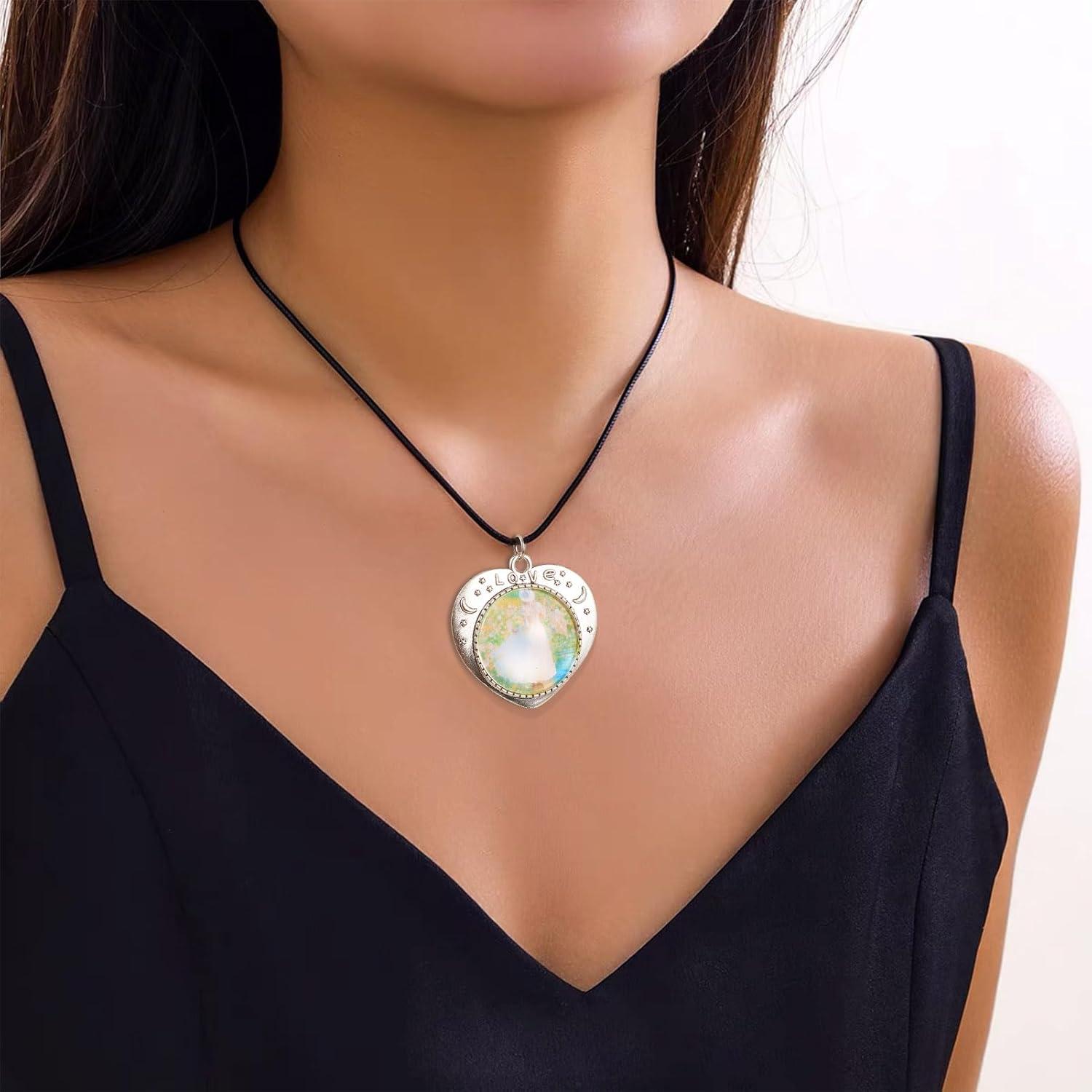 32 Piezas Colgantes Corazón Vintage + Cabochones Vidrio Claro