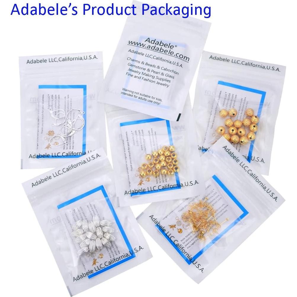 50pcs Copas Bezel Adabele 10mm Latón Resistente a la Ternura