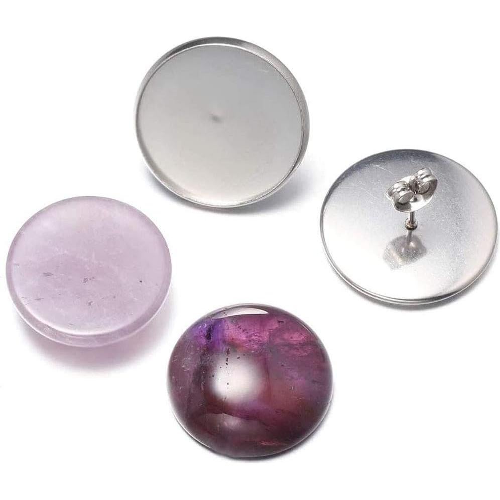 Base de Pendiente de Acero Inoxidable LE SKY 16mm 50 Pcs