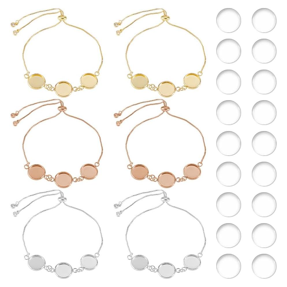 Kit de Fabricación de Pulseras DICOSMETIC 6 Piezas Acero Inoxidable