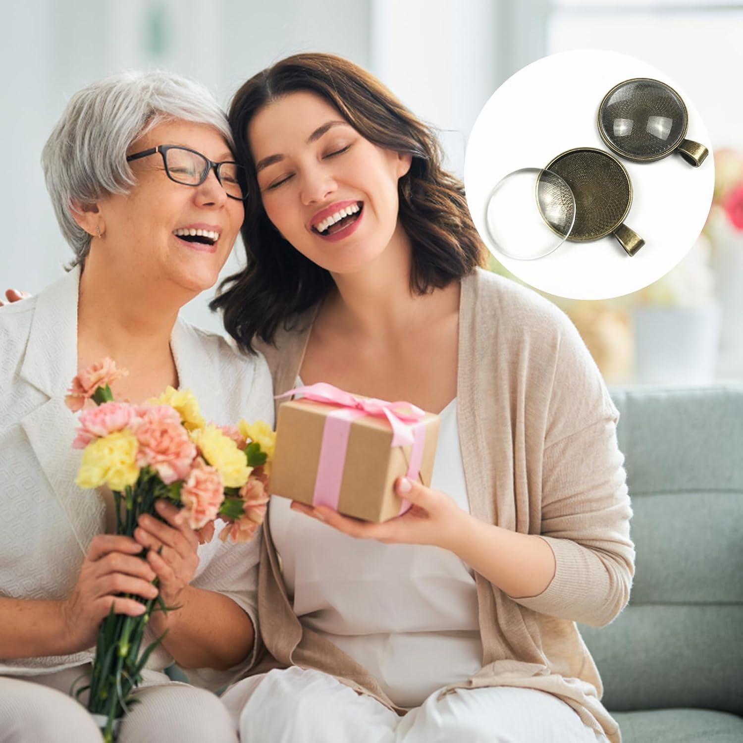 Kit de 20 Bandejas para Colgantes DIY YKEBVPW - 5 Formas