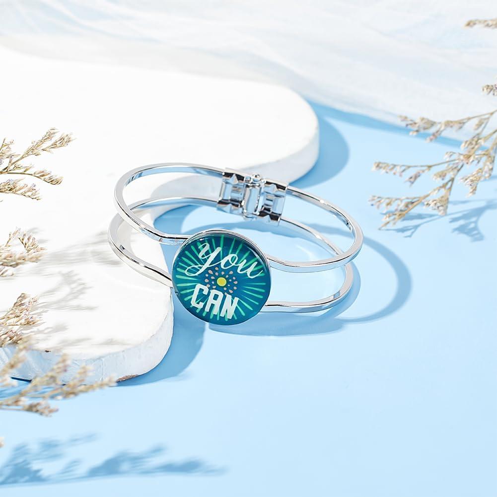 Pulsera de Puño PH PandaHall 10 Piezas con Bandeja 25mm