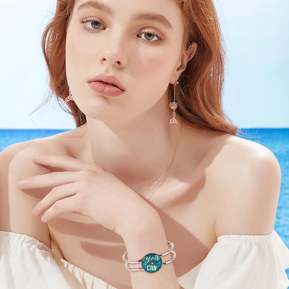 Pulsera de Puño PH PandaHall 10 Piezas con Bandeja 25mm