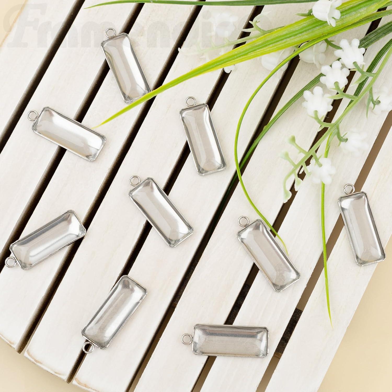 Paquete de 40 Bandejas de Colgante Rectangulares Framendino