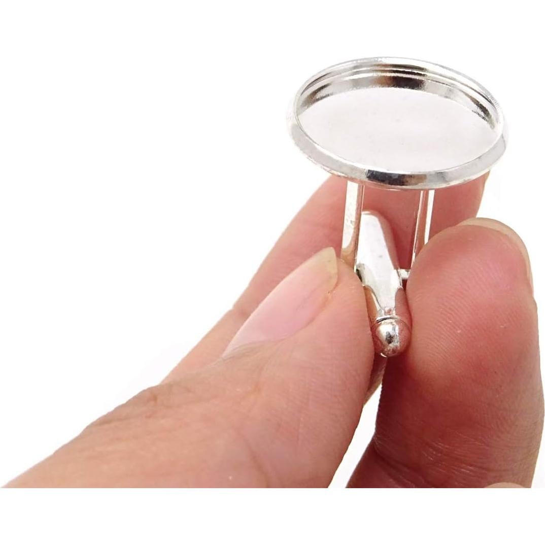 Botones de Manga Francés Honbay 10 Piezas Latón 16mm