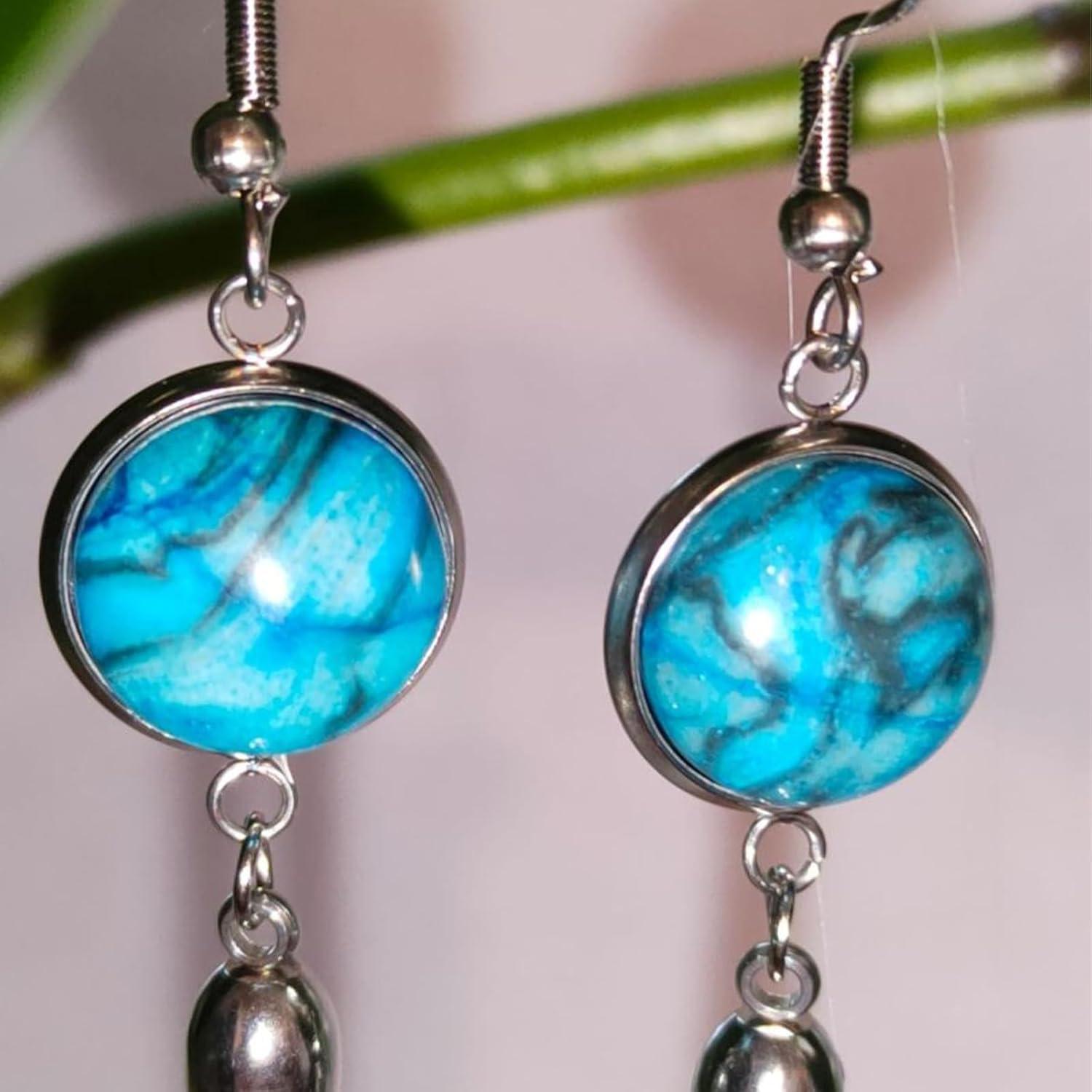 Conjunto de 50 Bezel Redondo 8mm Acero Inoxidable Mozeat Lens