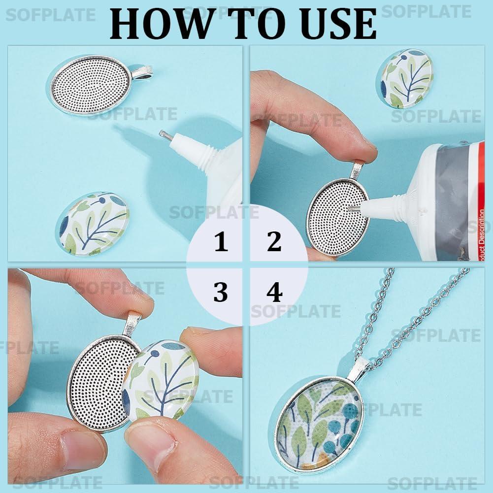 30 Juegos Bandejas Bezel Cabochon SOFPLATE 18x25mm para Joyas