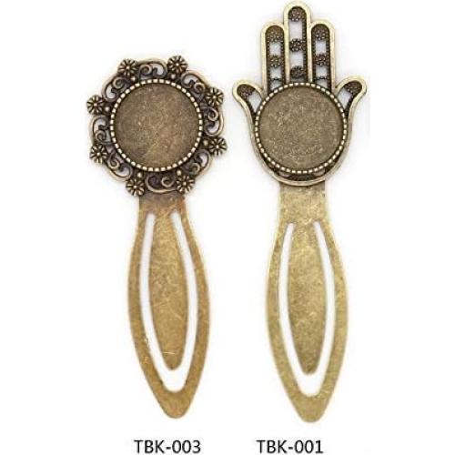 Bases para Joyería DIY SHUNAE 10pcs 18mm Redondas Bronce