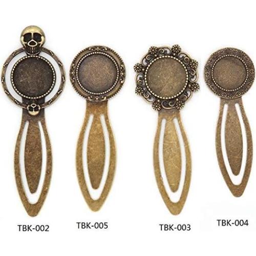 Bases para Joyería DIY SHUNAE 10pcs 18mm Redondas Bronce