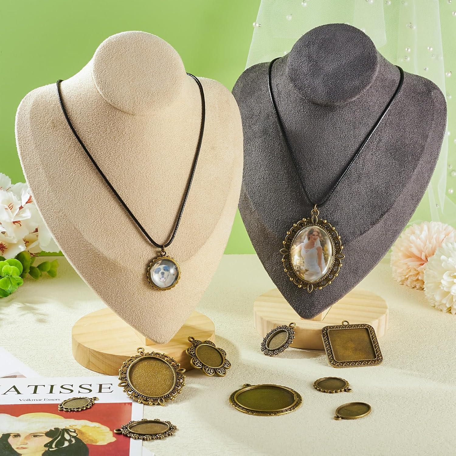 20 Bandejas Bezel Vintage Bestewelry para Joyería DIY