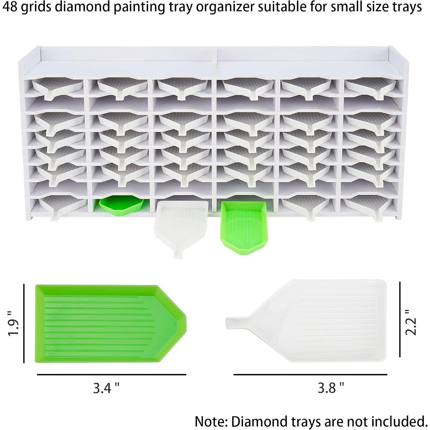 Soporte de Almacenamiento Krafetto para 48 Bandejas de Pintura