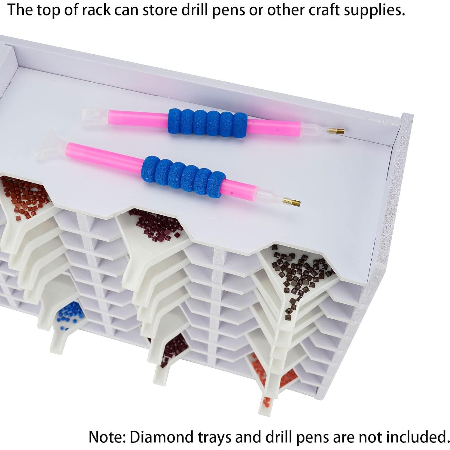 Soporte de Almacenamiento Krafetto para 48 Bandejas de Pintura