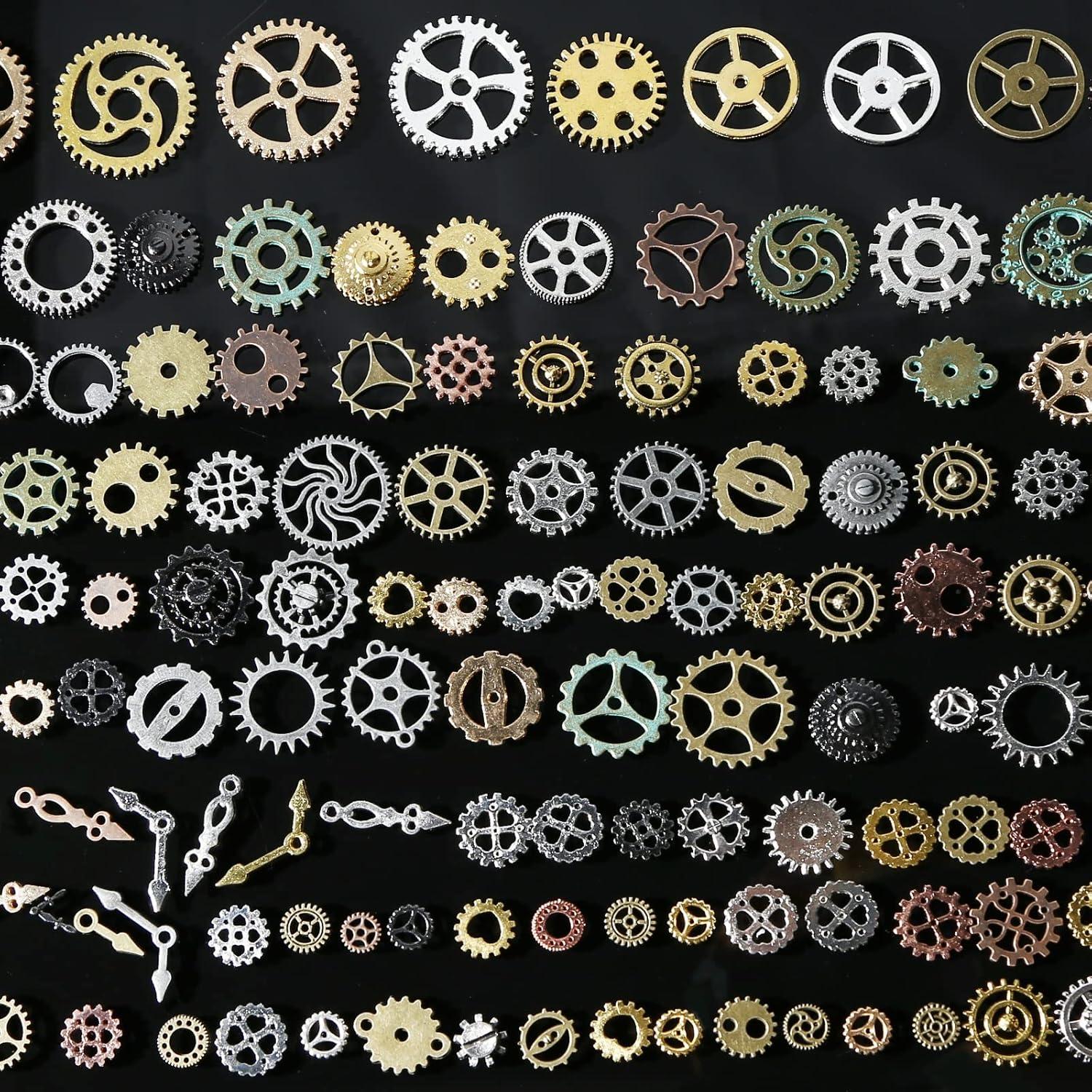 Colgantes de Engranaje Steampunk BigOtters 200g - Mezcla de Colores