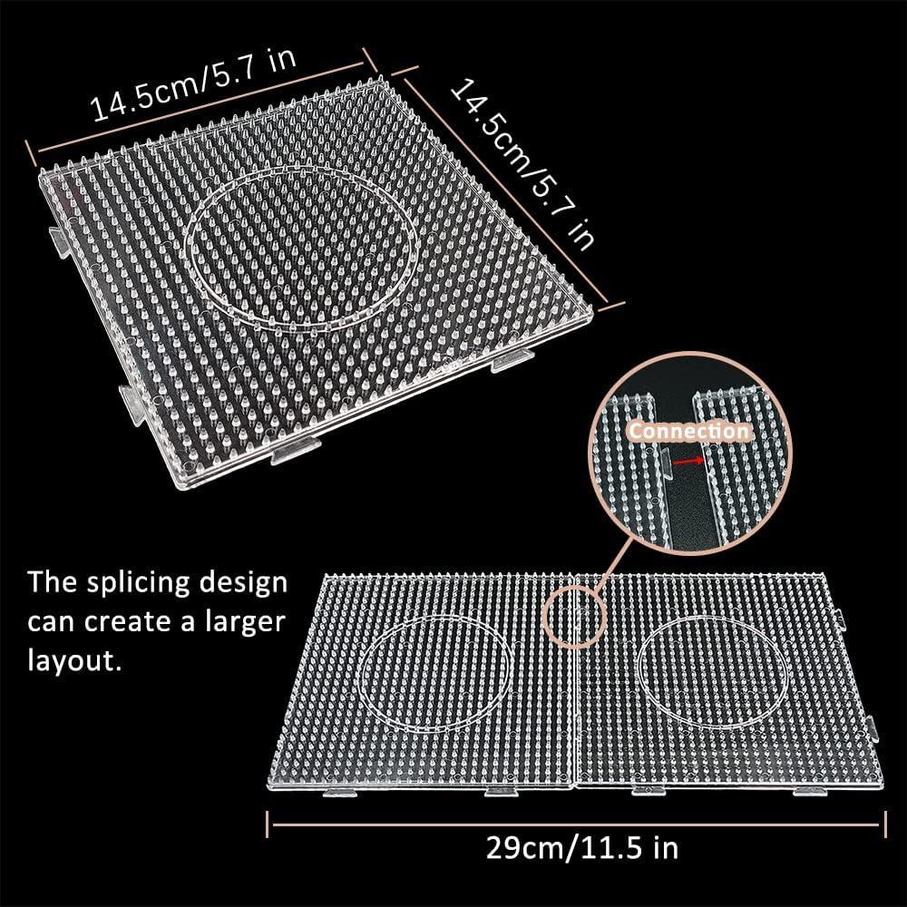 Tableros de Perlas Fuse Krastmon 14.5 cm 4 Piezas
