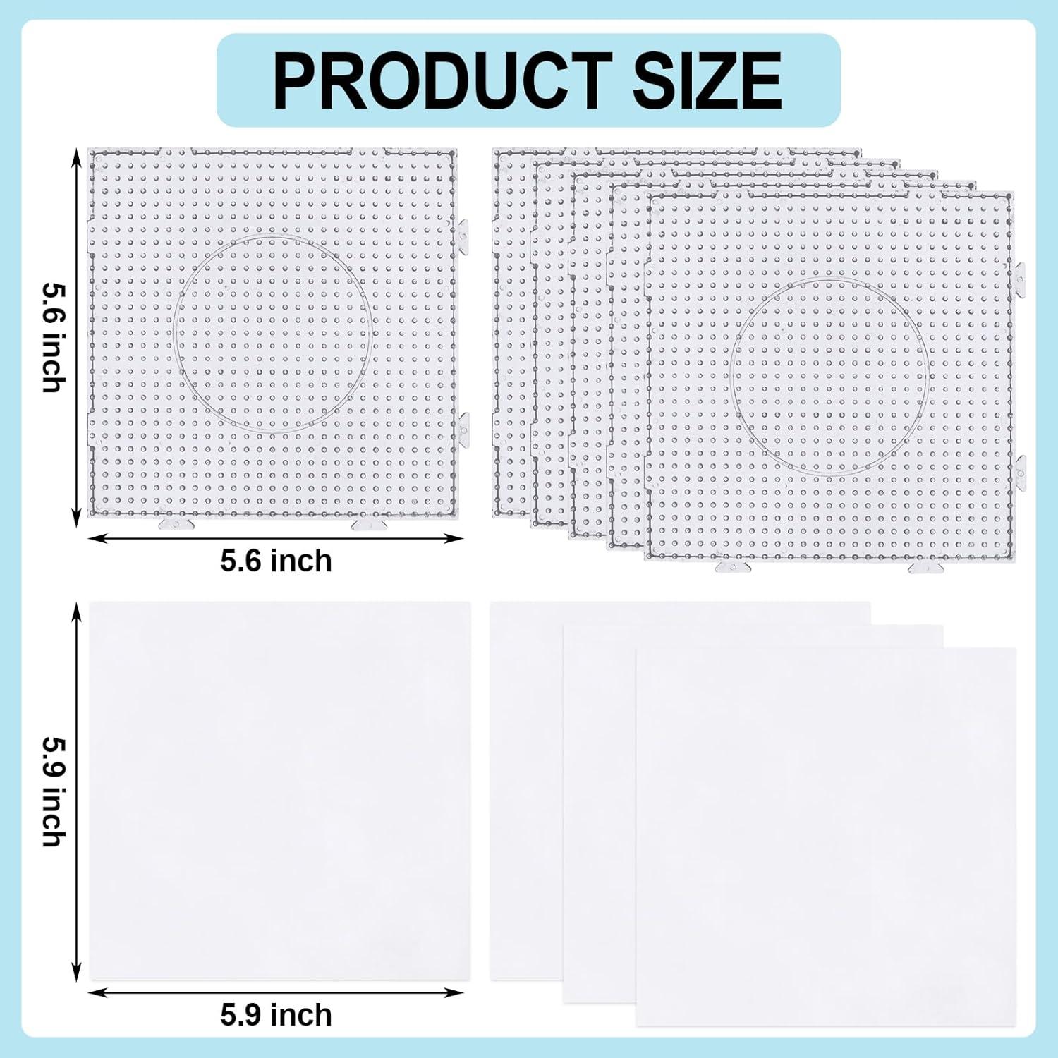 Conjunto de Tableros de Perlas de Fusión Phinus 6 PCS 14.7 cm